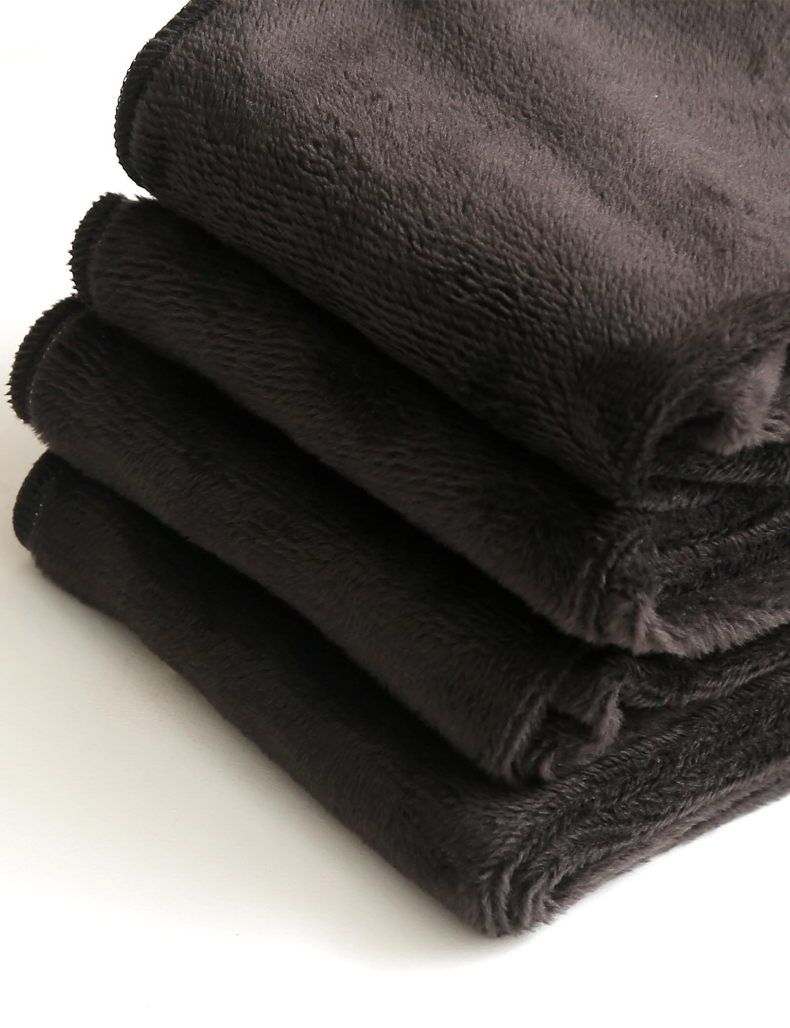 Kiench Leggings de invierno para niña, forrados, gruesos, 2 unidades