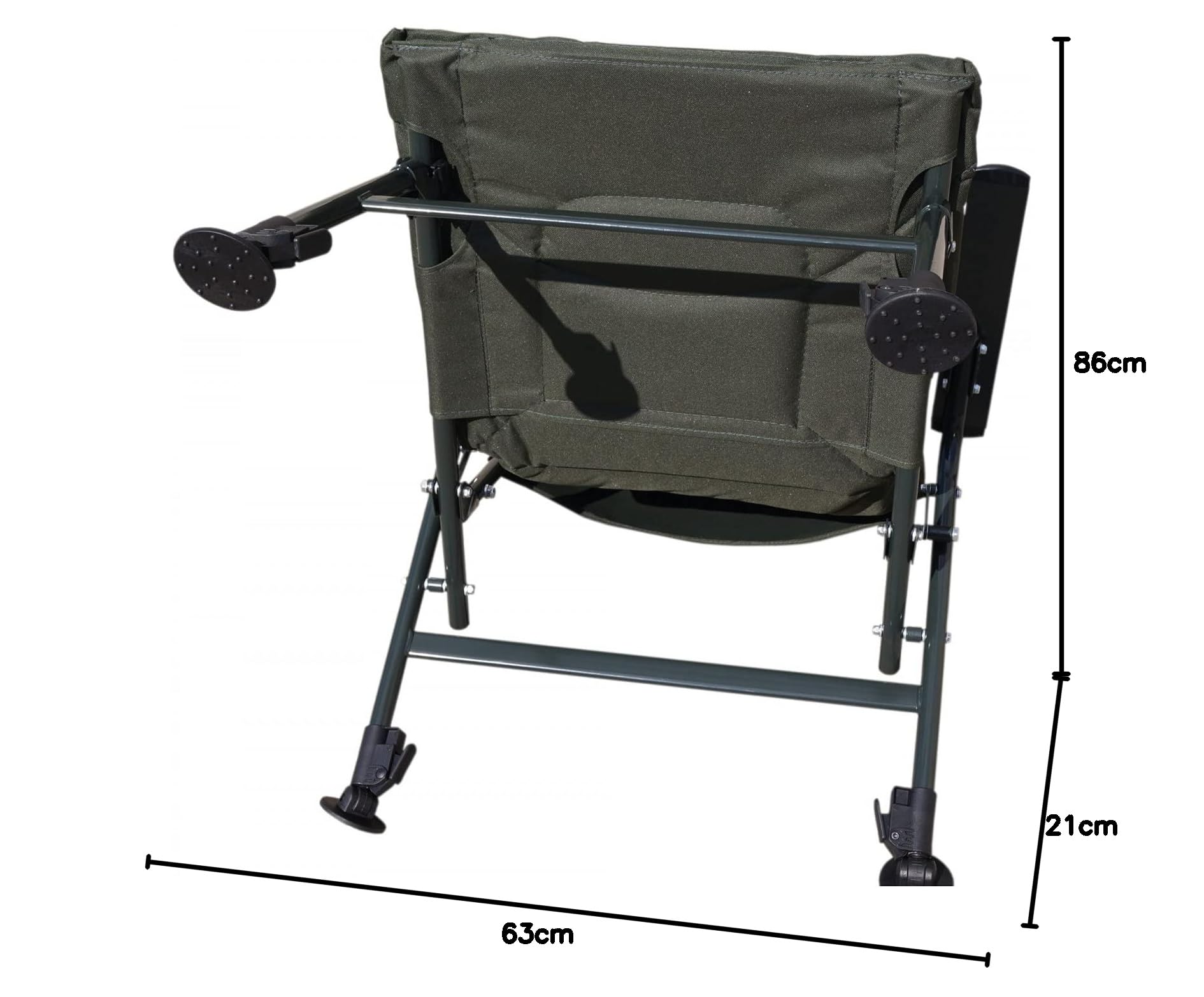 Cormoran 7200 Chaise de Pêche, pour le Camping ou Pêcher à la Carpe