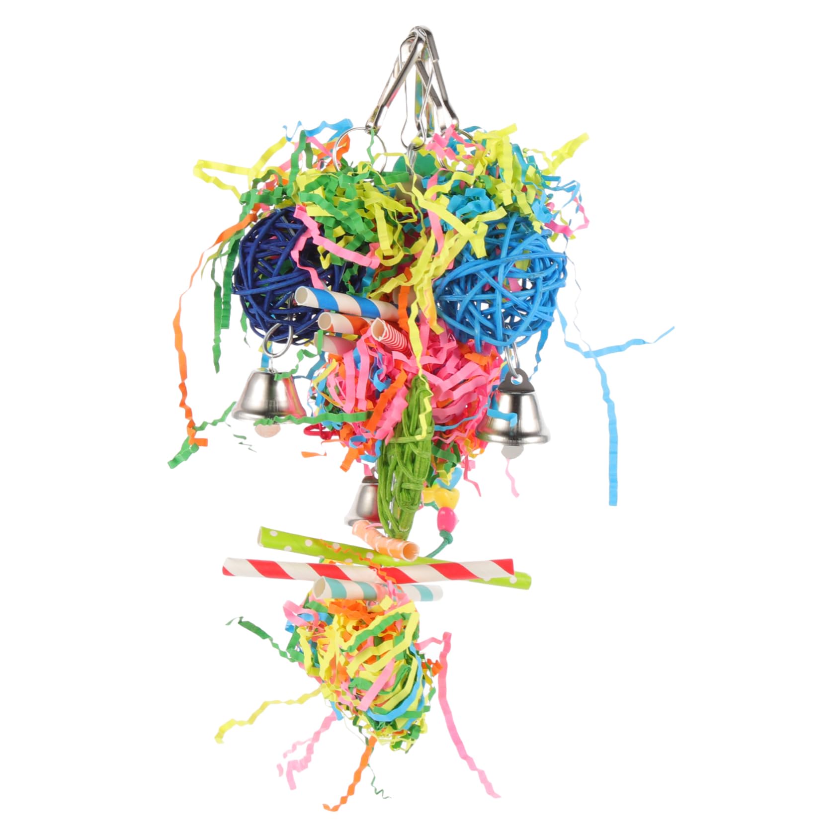 minkissy 16pièces Jouets à Mâcher pour Oiseaux Jouet Aléatoires pour Perroquets Et Petits Oiseaux Aux Morsures Et Sûr pour