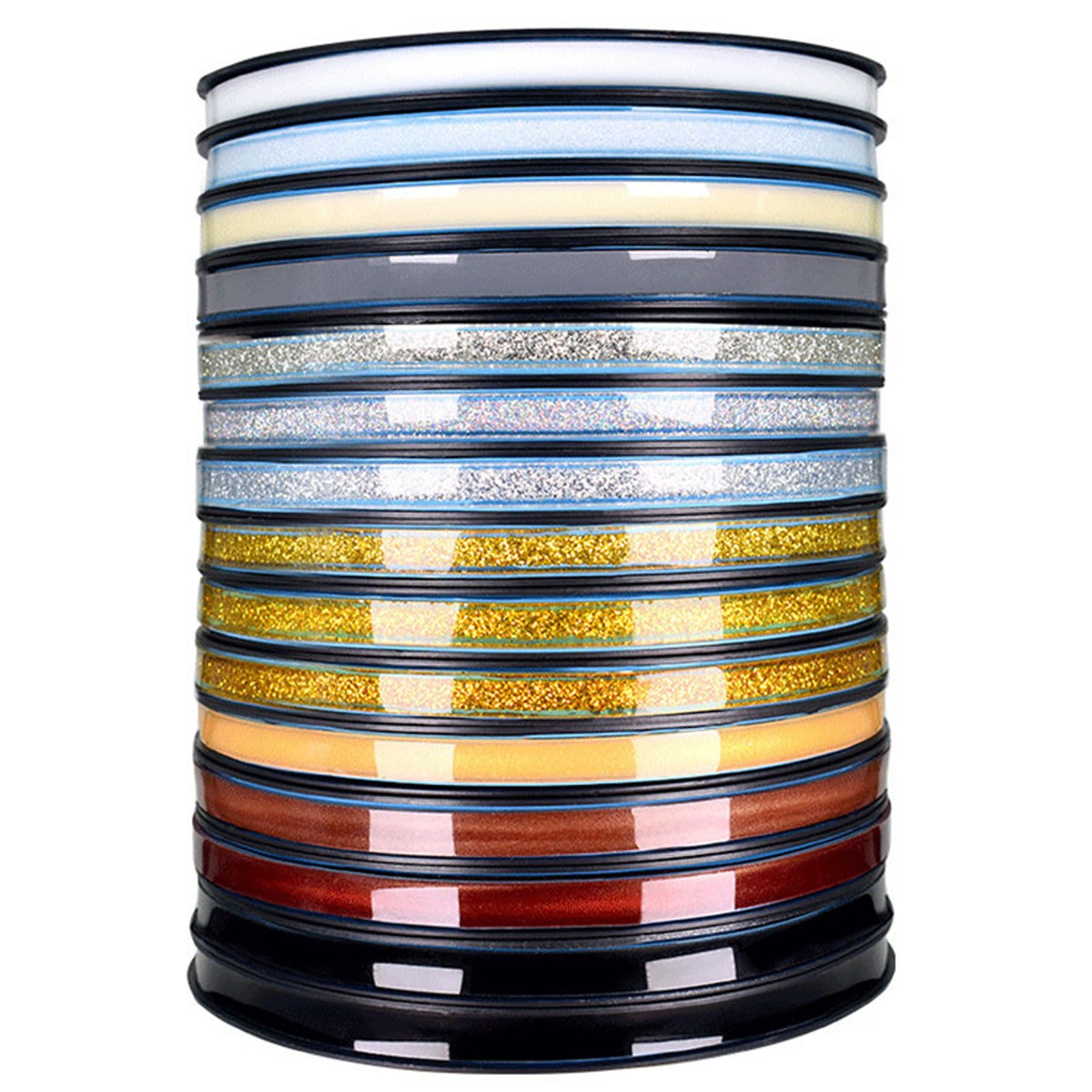 HUIZHENSHENG 19.7FT/6M Caulk Tape Waterproof Self Adhesive, PU Caulk Tape For Bathtub Bathroom Toilet Kitchen，Peel And Stick Tile Gap Sealer Strip, Beautify Home Edges(Size:Width 15mm,Color:Gold)