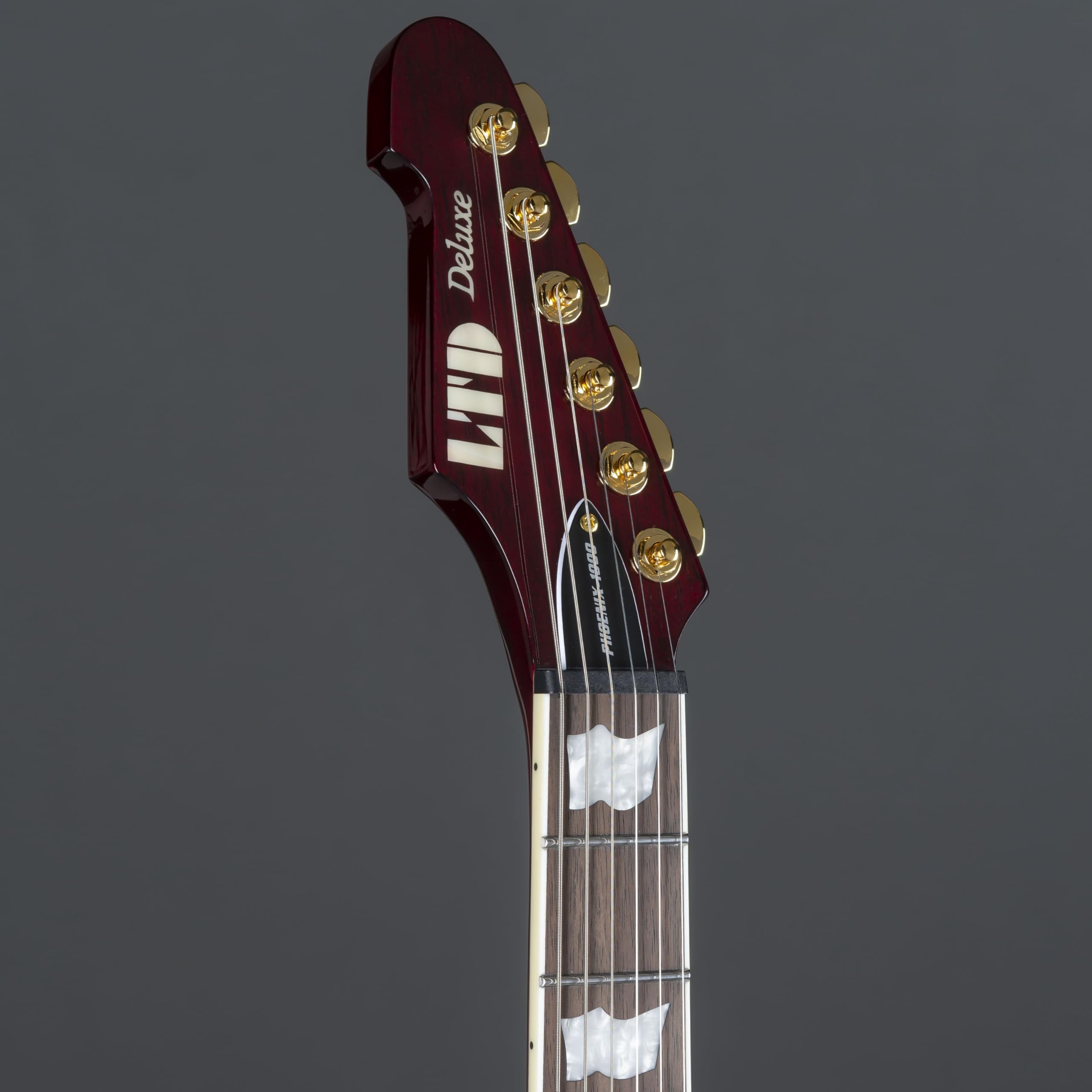 Amazon | ESP Guitars 6弦エレキギター、シースルーブラックチェリー