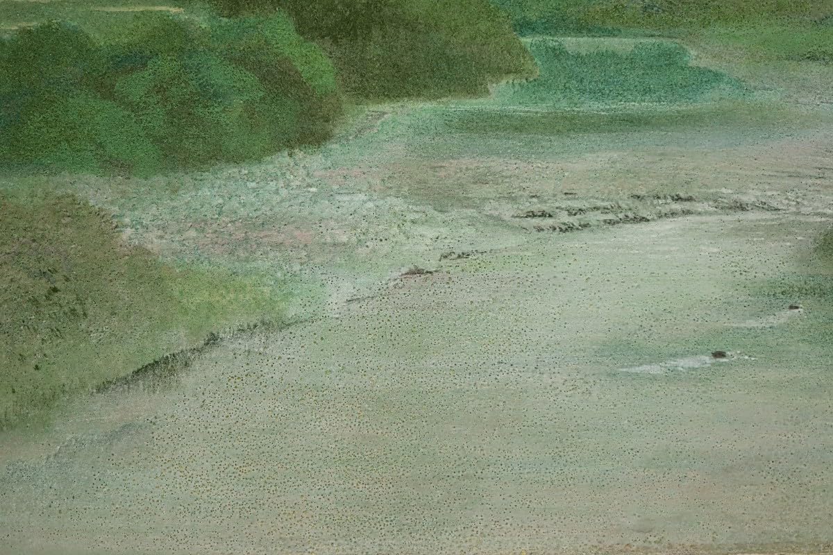 真作保証　絵画　　日本画　　山岸　純　　【　師　徳岡神泉　/　京都府出身 真作保証 絵画 日本画 山岸 純 【 師 徳岡神泉 / 京都府出身