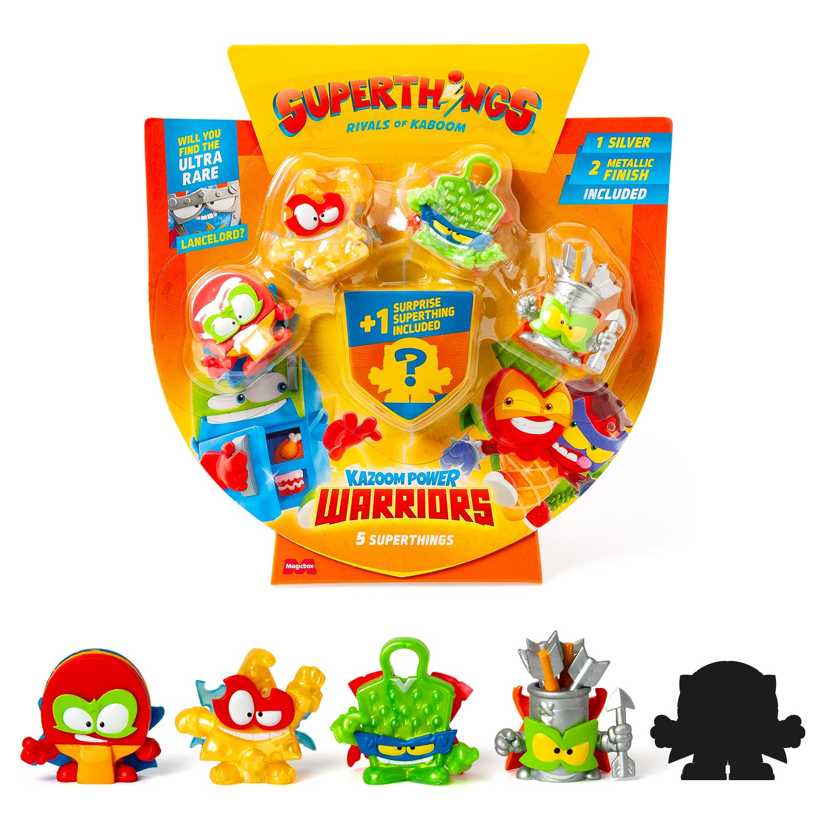 SUPERTHINGS KAZOOM Power Warriors – Pack de 5. Contiene 5 Superthings (Incluye 1 Figura Sorpresa y 1 capitán Plateado). Pack 3 de 6 — view 13