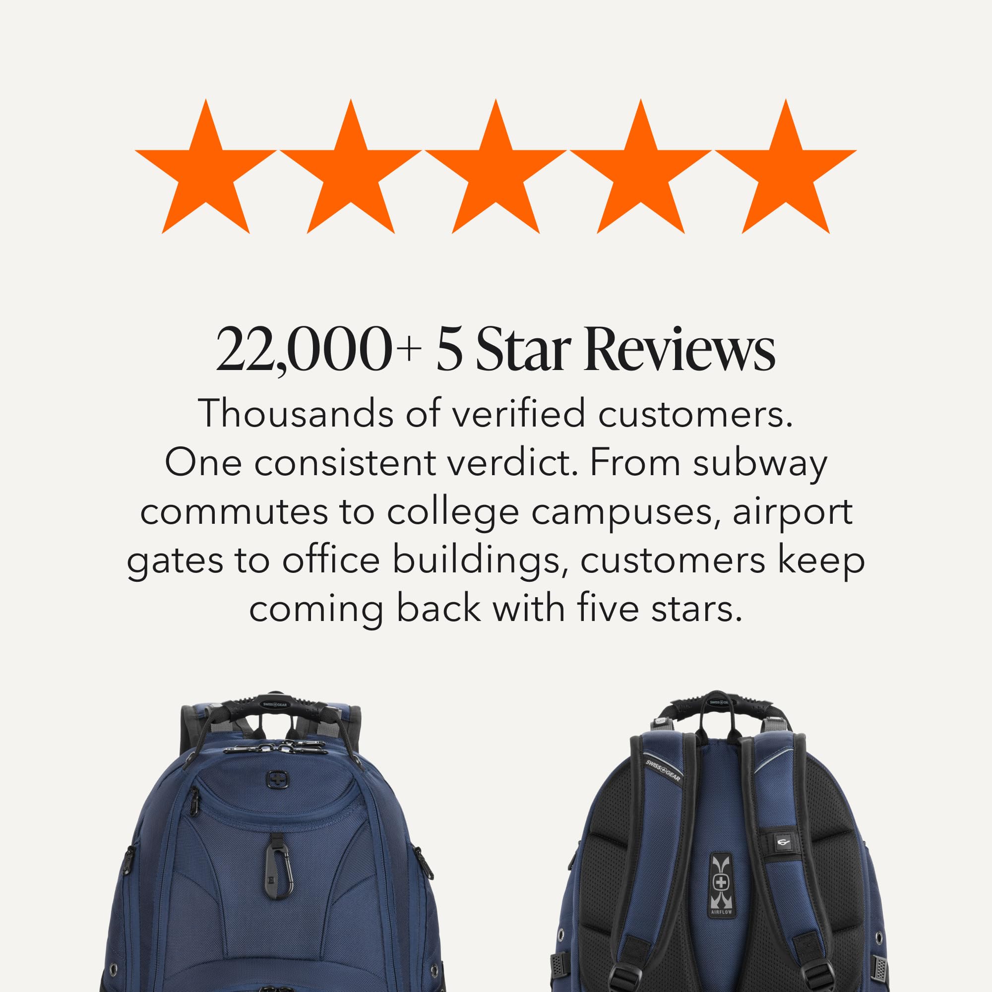 SwissGear 1900 Scansmart Tsa 17-inch Laptop Backpack Mochila para portátil Unisex adulto (Pack de 1)