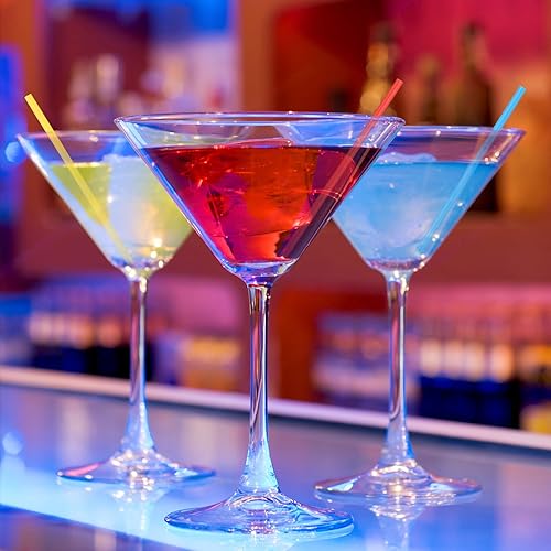 Miniatura 2 de 1000 piezas Pajitas cortas desechables coloridas para cóctel, 5 pulgadas de largo, 0.16 pulgadas de diámetro, para café y cóctel, pajitas de