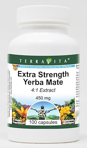 Extracto extra fuerte de yerba mate 41 - 450 mg (100 cápsulas, ZIN 511082) - Paquete de 3