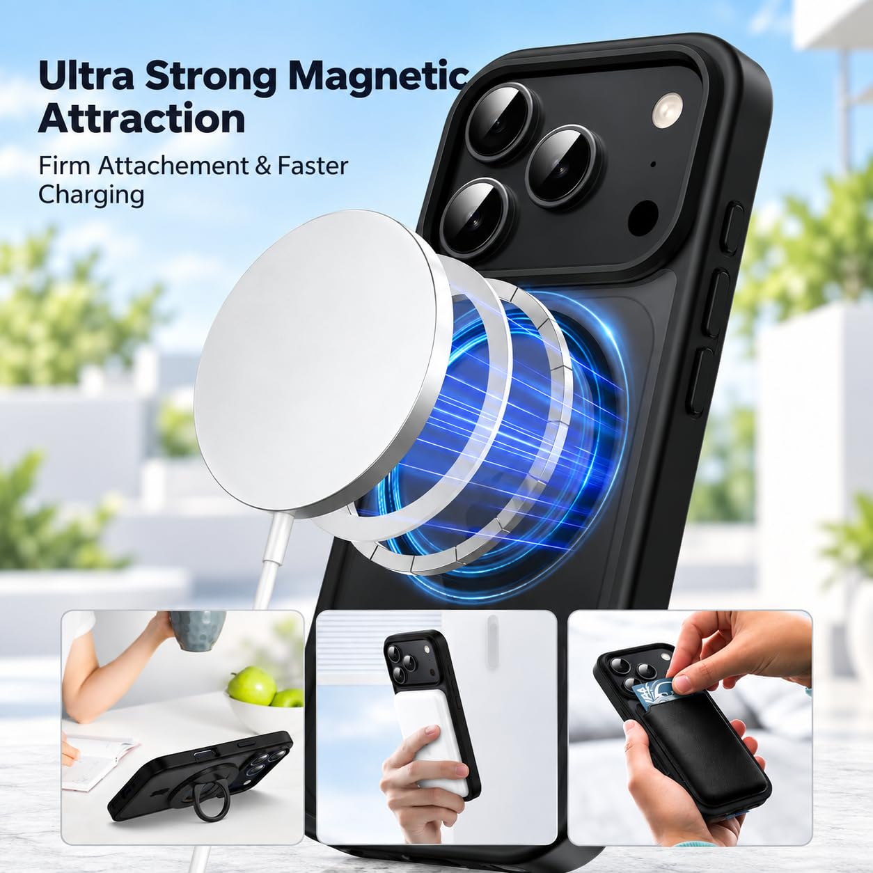 EGOTUDE for iPhone 18 Pro Max & iPhone 17 Pro Max Case | Matte Frosted Hard Back Translucent Cover Compatable with Mag — Amazon image 6