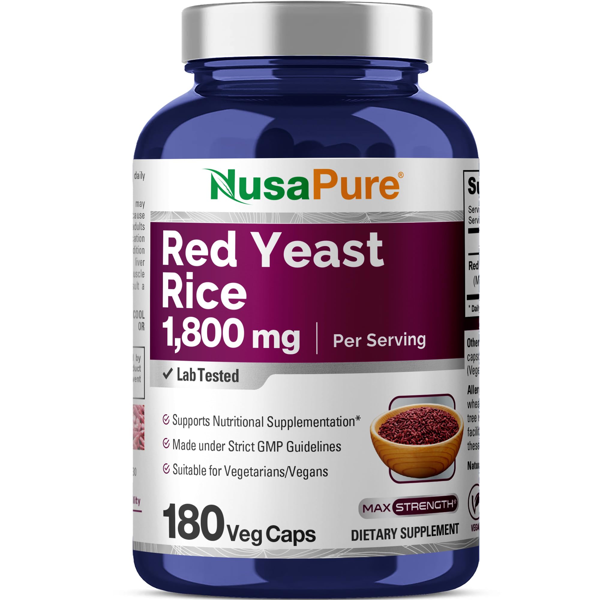 NusaPure Red Yeast Rice 1800 mg