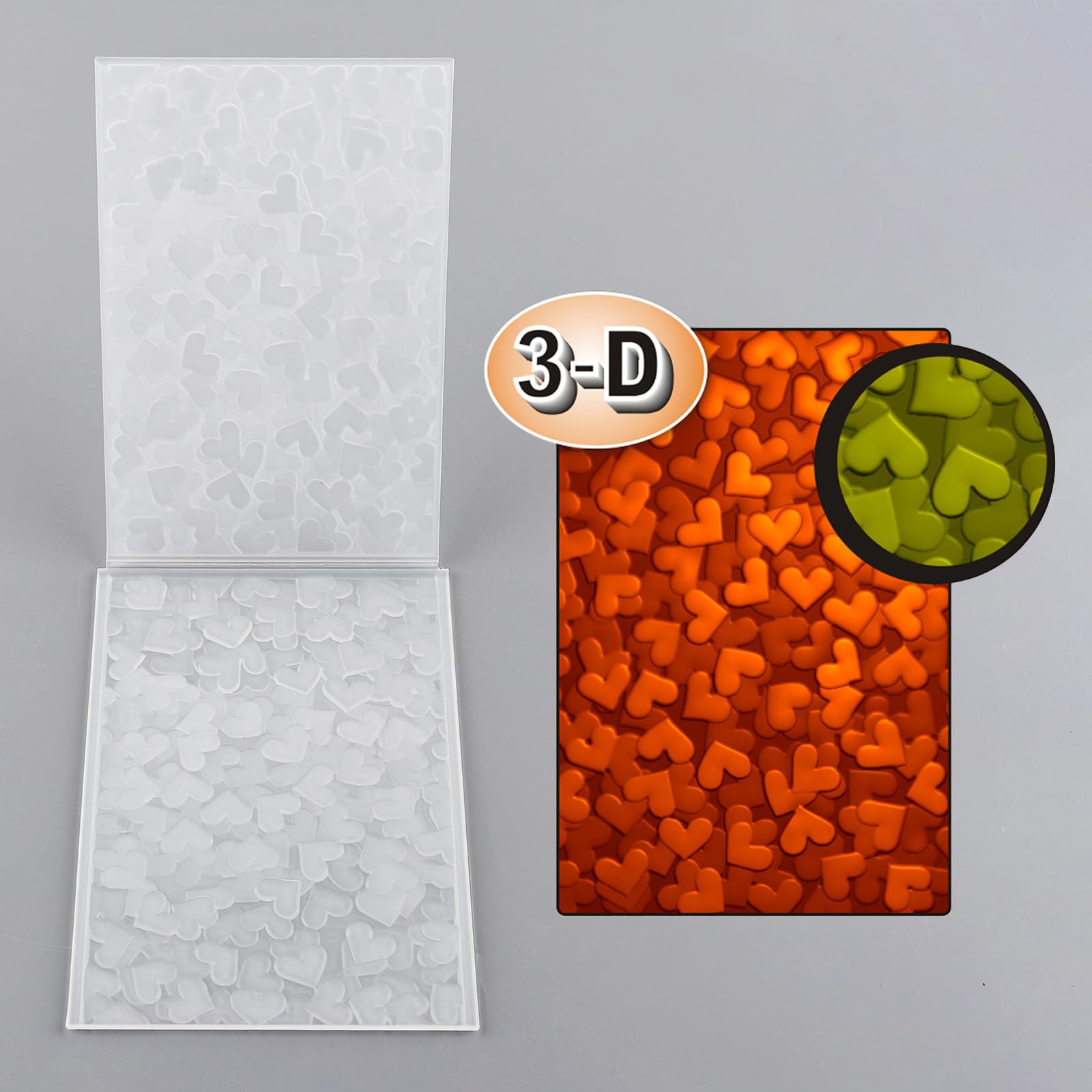 Briartw Classeur de gaufrage 3D graffiti - 16 x 11,5 cm - Outil de