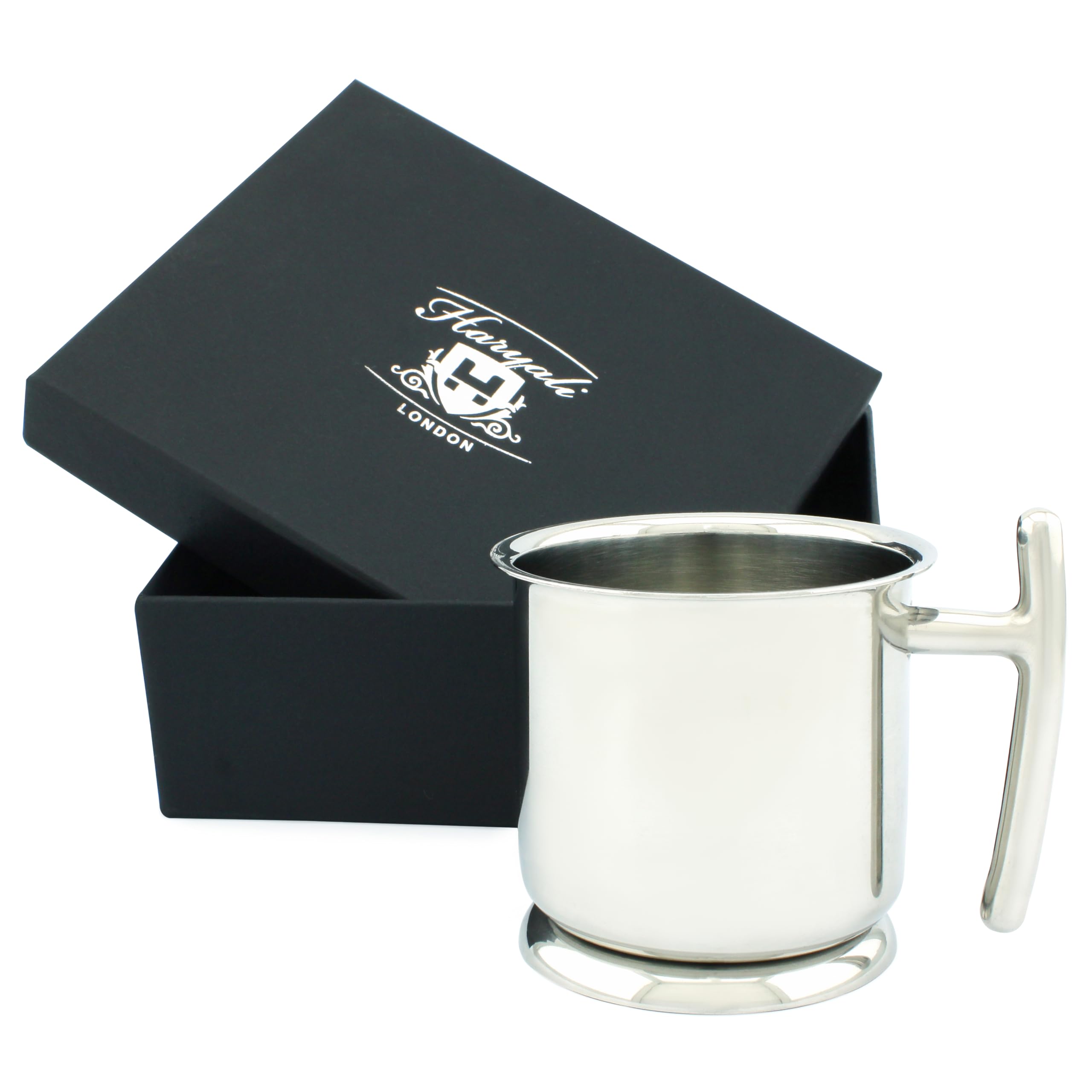 Stainless Steel Shaving Mug - Perfect for Wet Shaving - Unbreakable & Rust Resistant - Heavy Duty Heat Preservation Soap Bowl