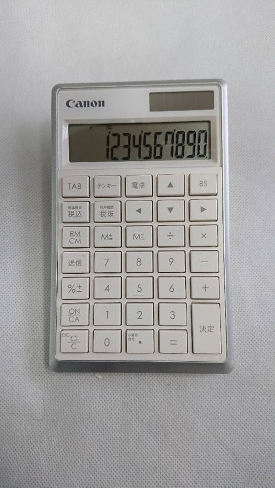 キヤノン KS-120TKRIII-WH ホワイト 4305B002 Amazon | キヤノン KS-120TKRIII-WH ホワイト 4305B002 | ビジネス電卓