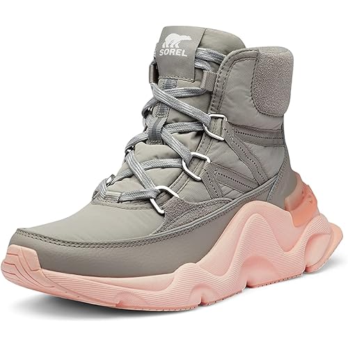 Sorel Women's Kinetic RNEGD Storm Boot — Waterproof Textile & PU Leather Winter Boots