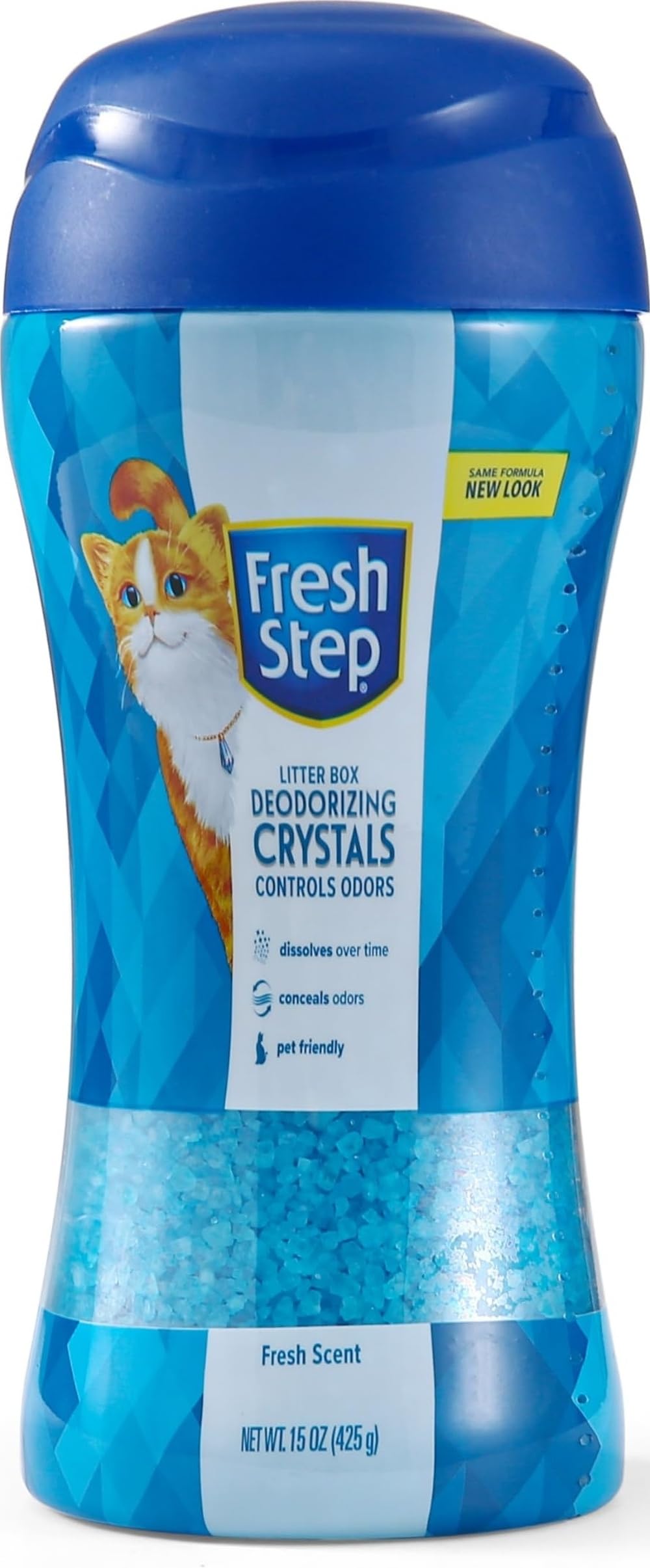 litter box freshness booster Fresh Step Cat Crystals Deodorizer, Fresh Scent, 15 Oz Product type_Booster Pack Size:Embossed M Size Freshen up your litter Top 10 Yu Gi