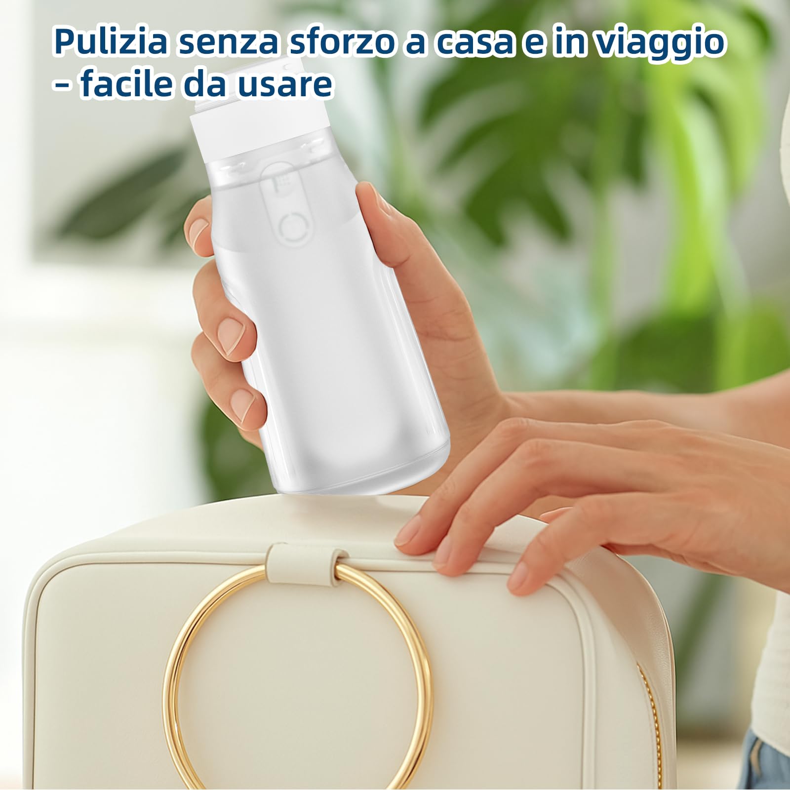 Bidet de Voyage Portatile, 400 ML, étanche IPX7, Douche 3 Pressions, Nettoyage extérieur, Soins hémorroïdes, Compagnon de Camping