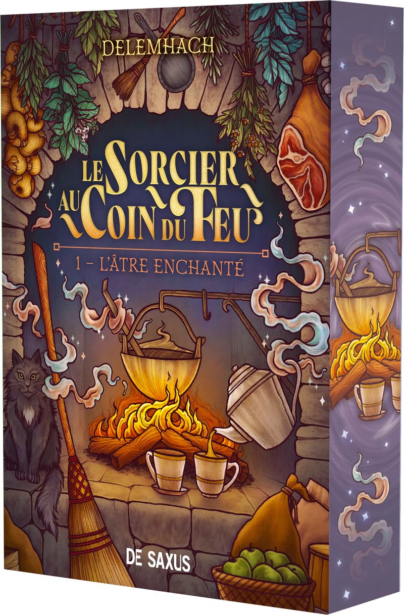 Le Sorcier au coin du feu - Tome 01 L'Âtre enchanté (broché) (01): Tome 1 : Le Sorcier au coin du feu
