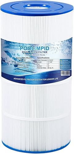 Filtro de piscina C900 cartucho de filtro de piscina compatible con Hayward CX900RE, PA90, C900, Unicel C-8409, Filbur FC-1292, Sta-Rite PXC95, 90
