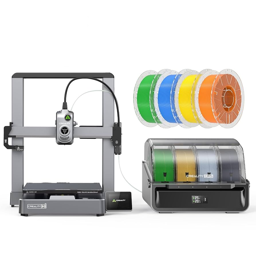y*J様 Creality Hi Combo 3Dプリンター Creality Hi Combo (A) 3D Printer, Multi Color 3D Printing