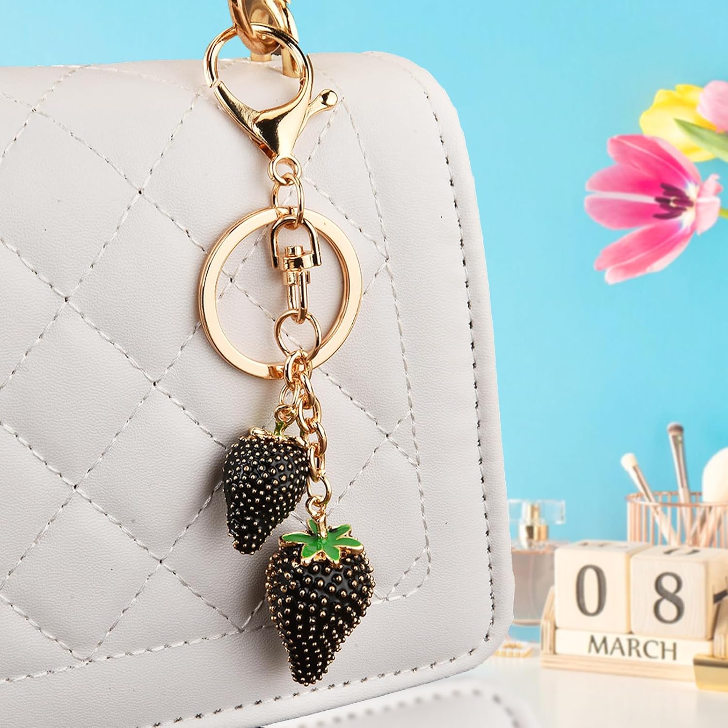 Bag Charm,Purse Charms for Handbag,Purses Key Chains Accessories - Image 4