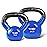 Yes4All Combo Vinyl Coated Kettlebell Weight Sets - Great for Full Body Workout and Strength Training - Vinyl Kettlebells 15 - 20 lbs