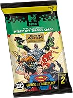 Vista 2 de DC Comics Unlock The Multiverse HRO Capítulo 2: paquete de 4 cajas de refuerzo premium, tarjetas coleccionables NFT híbridas, paquete de 29