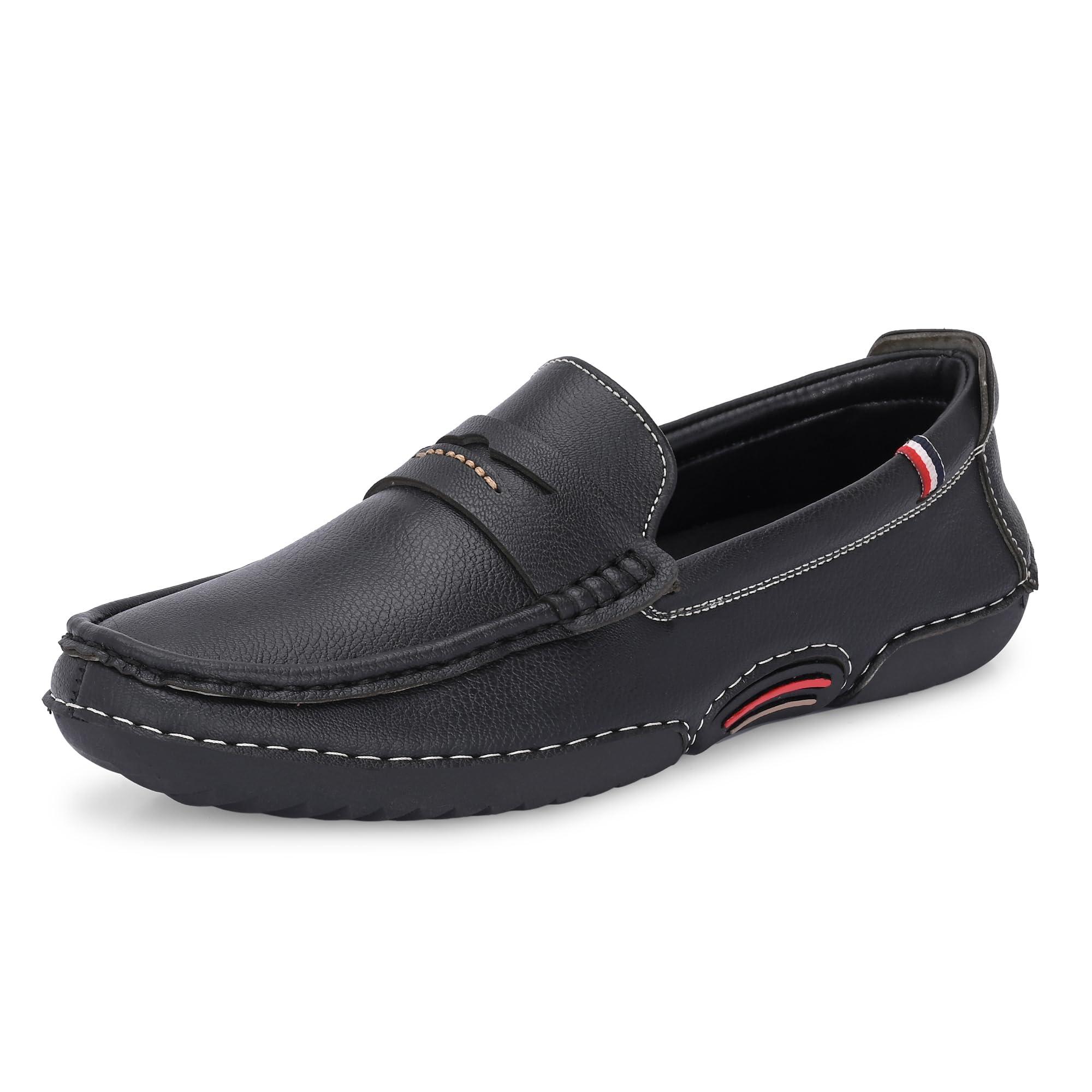 centrino Slip-On Men's Formal Shoe | Stylish Non-Lace Design | Soft Cushioned Insole for Comfort | Premium Craftsmanship & Durable Build | Perfect for Office & Formal Wear (6647)-picture-46