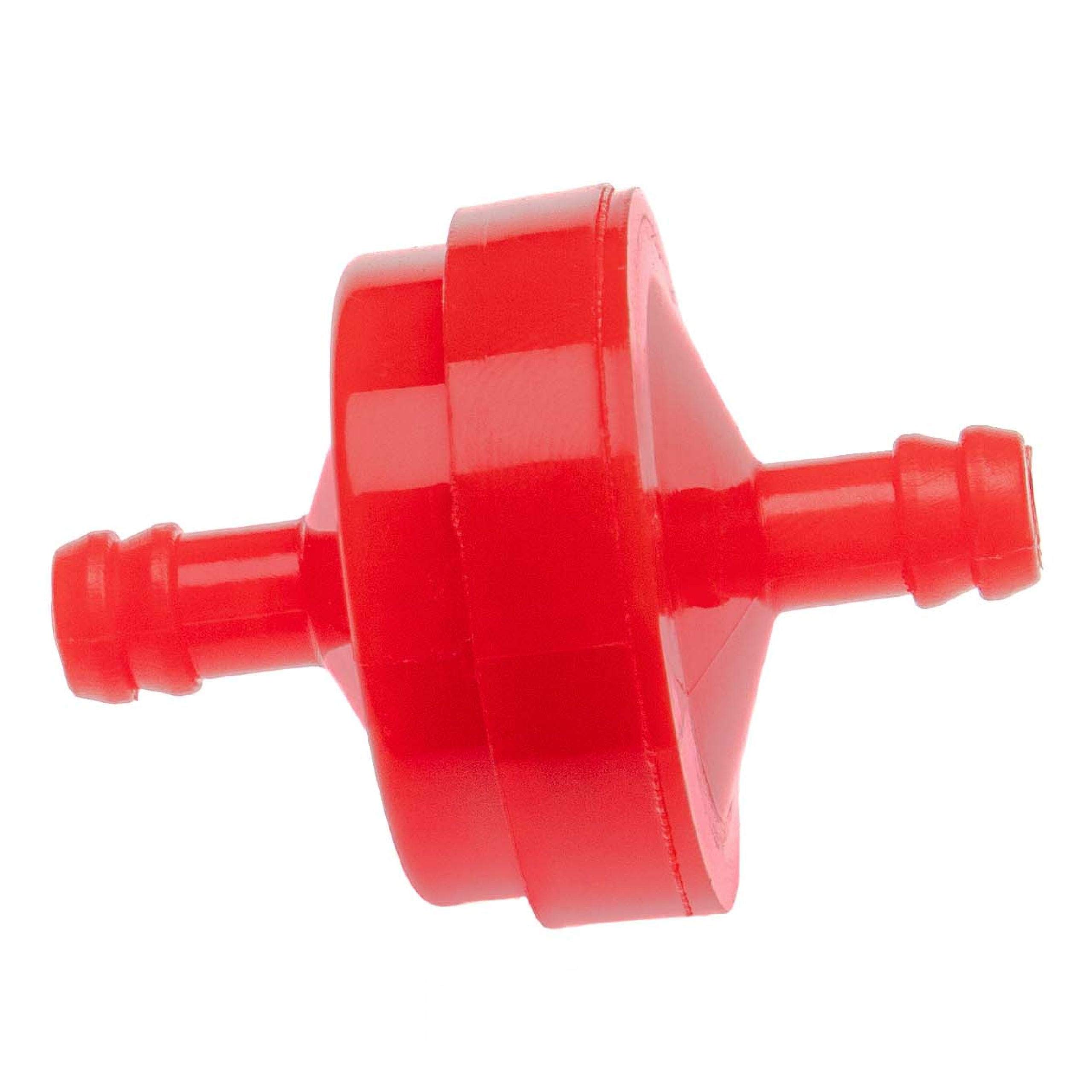 vhbw 5 x filtr paliwa kompatybilny z silnikiem kosiarki do trawy Briggs & Stratton 12W800 (1174-2375), 130400, 130700, bez pompy paliwowej