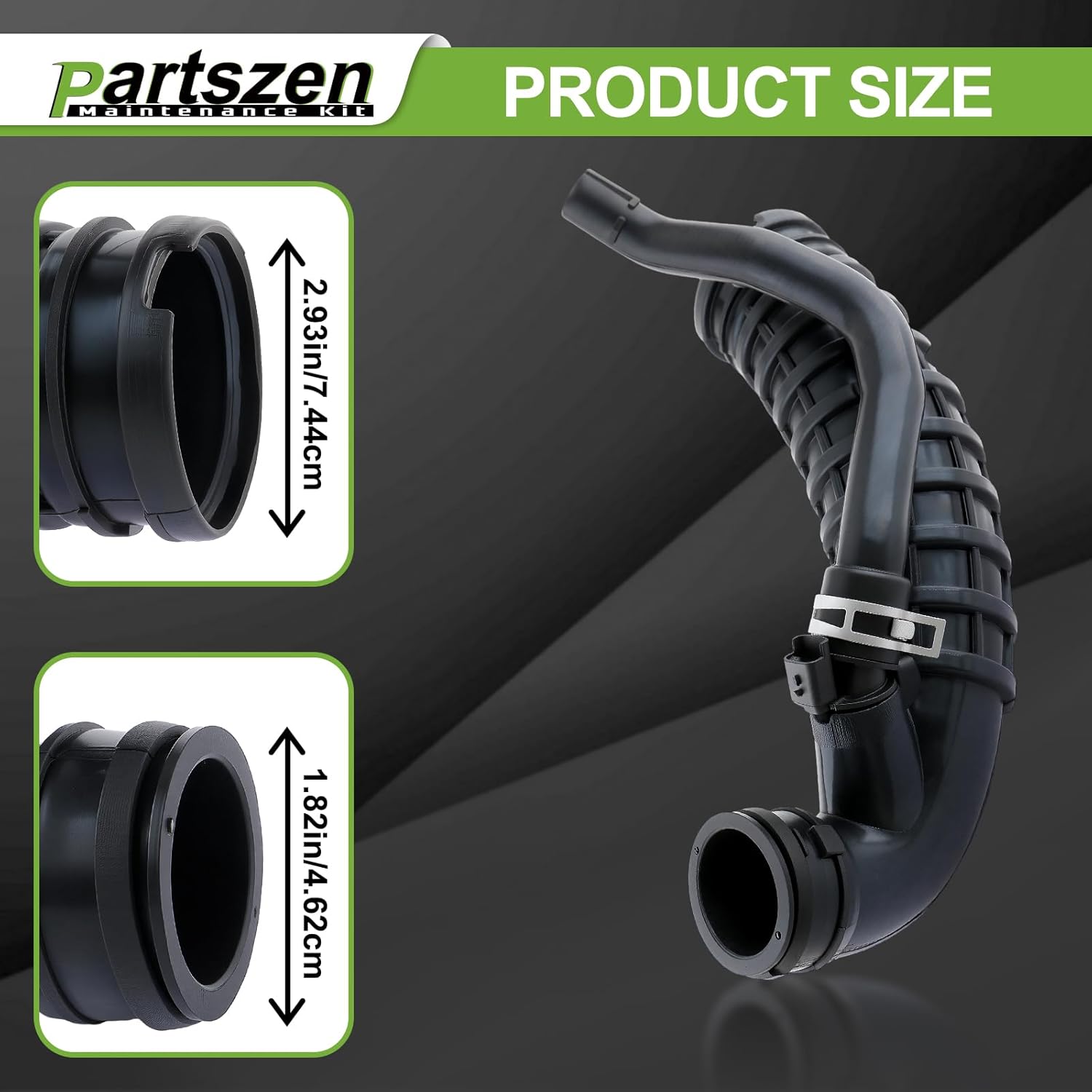 13717555784 Air Intake Boost Hoses Fit for Mini Cooper Clubman Hatchback Convertible S 2007-2010