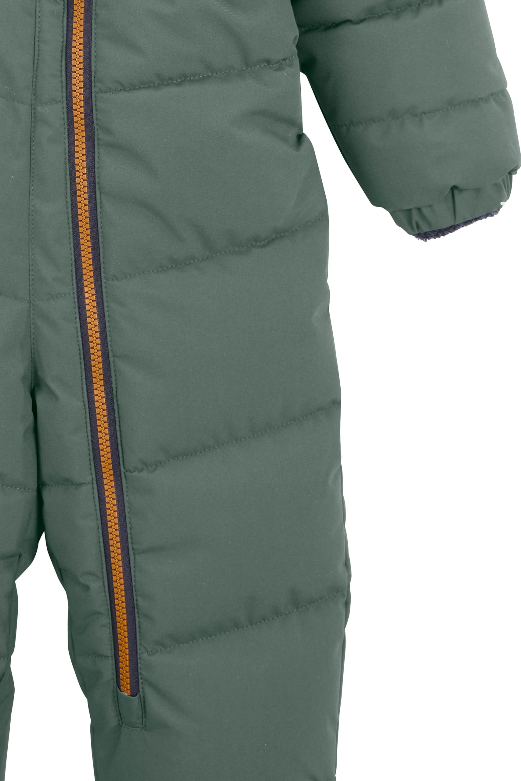 first instinct by killtec Unisex Fiow 32 Mns Onpc Overall/Schneeanzug in Daunenoptik mit Kapuze
