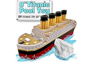 8" Titanic Pool Toy and Bath Toy, Unparalleled Maritime Adventure for Kids