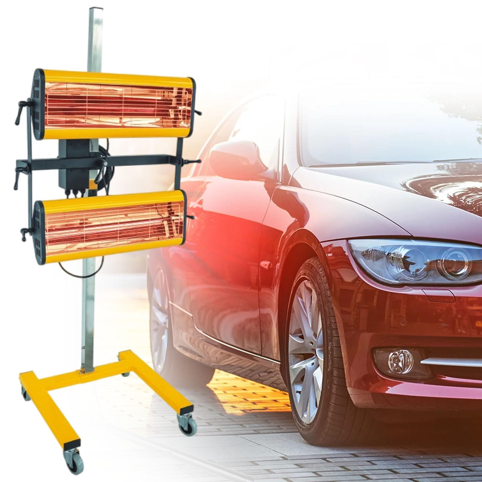 Amazon.com: 2100W Infrared Paint Curing Lamp - Efficient Short 