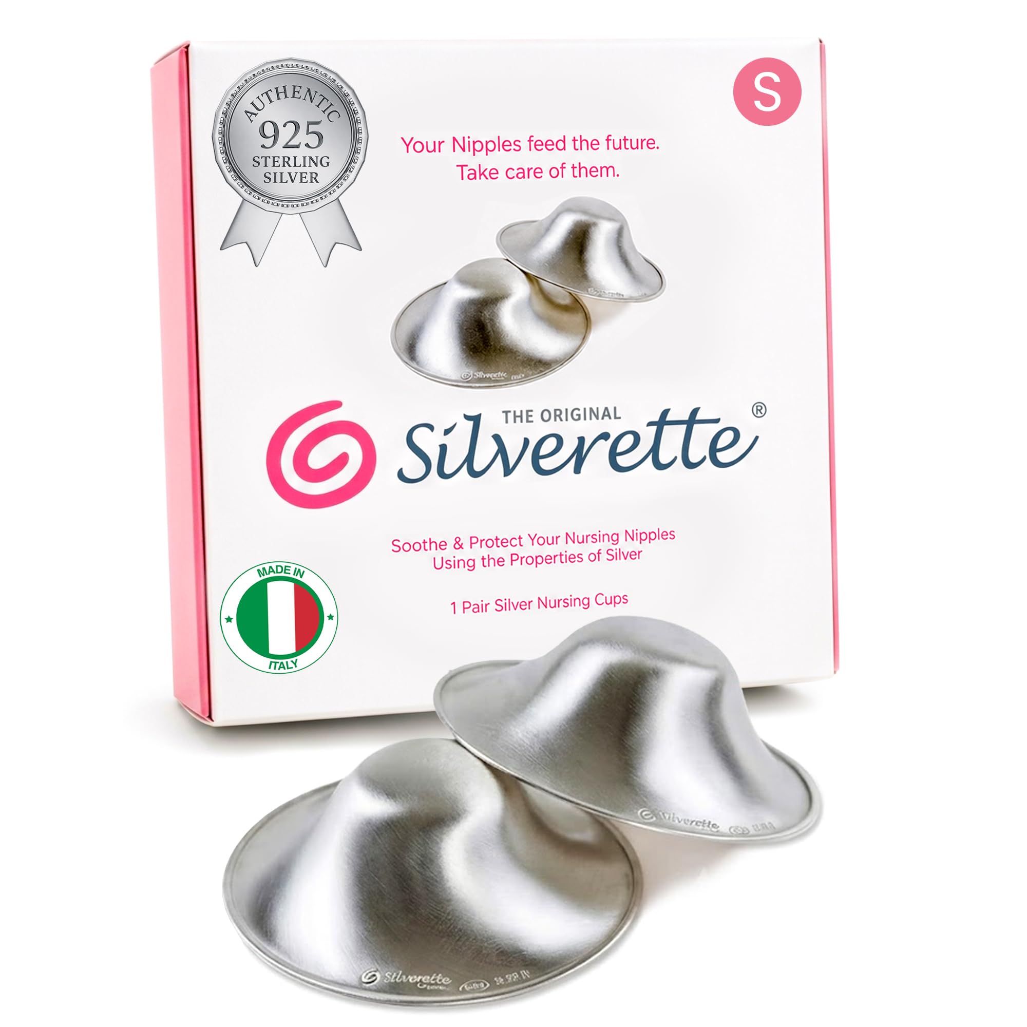 Silverette (シルベレッテ)　シルバーナーシングカップ Amazon.co.jp: Silverette（シルベレッテ）シルバーナーシングカップ