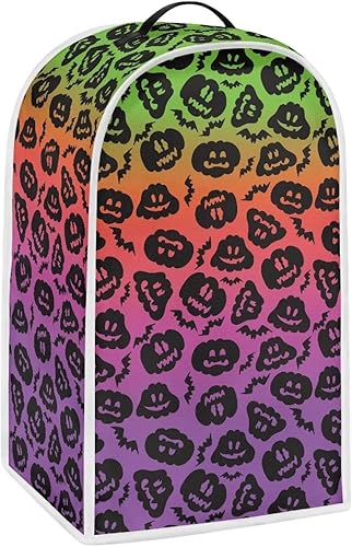 Miniatura 8 de Psesaysky Funda para licuadora de flores de vaca, funda para electrodomésticos de cocina, a prueba de polvo, lavable, resistente a las manchas,