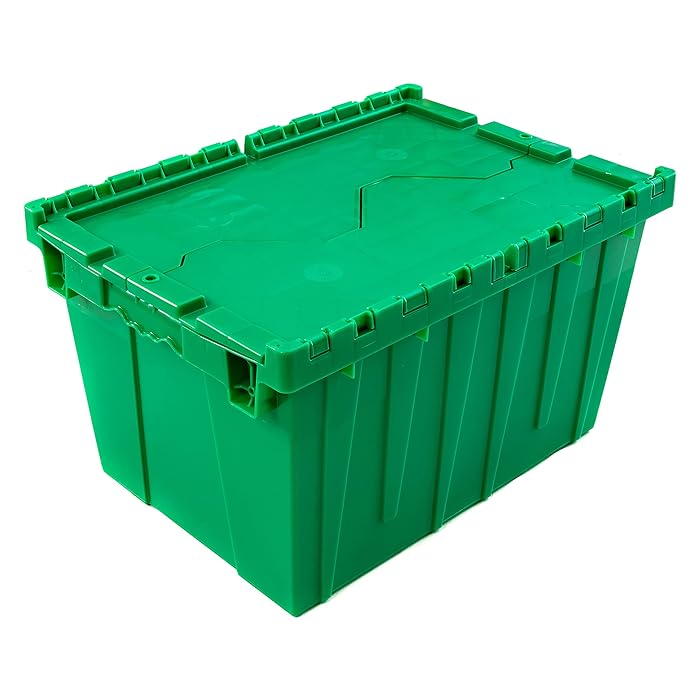 Buy 12 Gallon HeavyDuty Flip Tote Storage Container (PACK OF 6