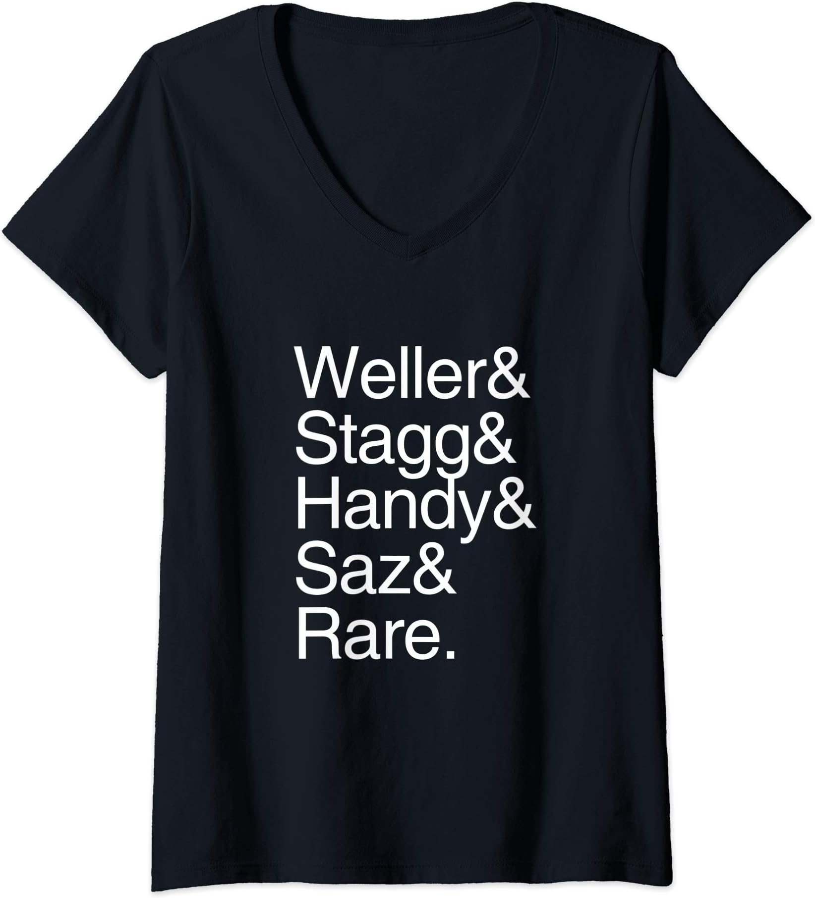 Womens BTAC Name Shirt (Bourbon Whiskey) V-Neck T-Shirt