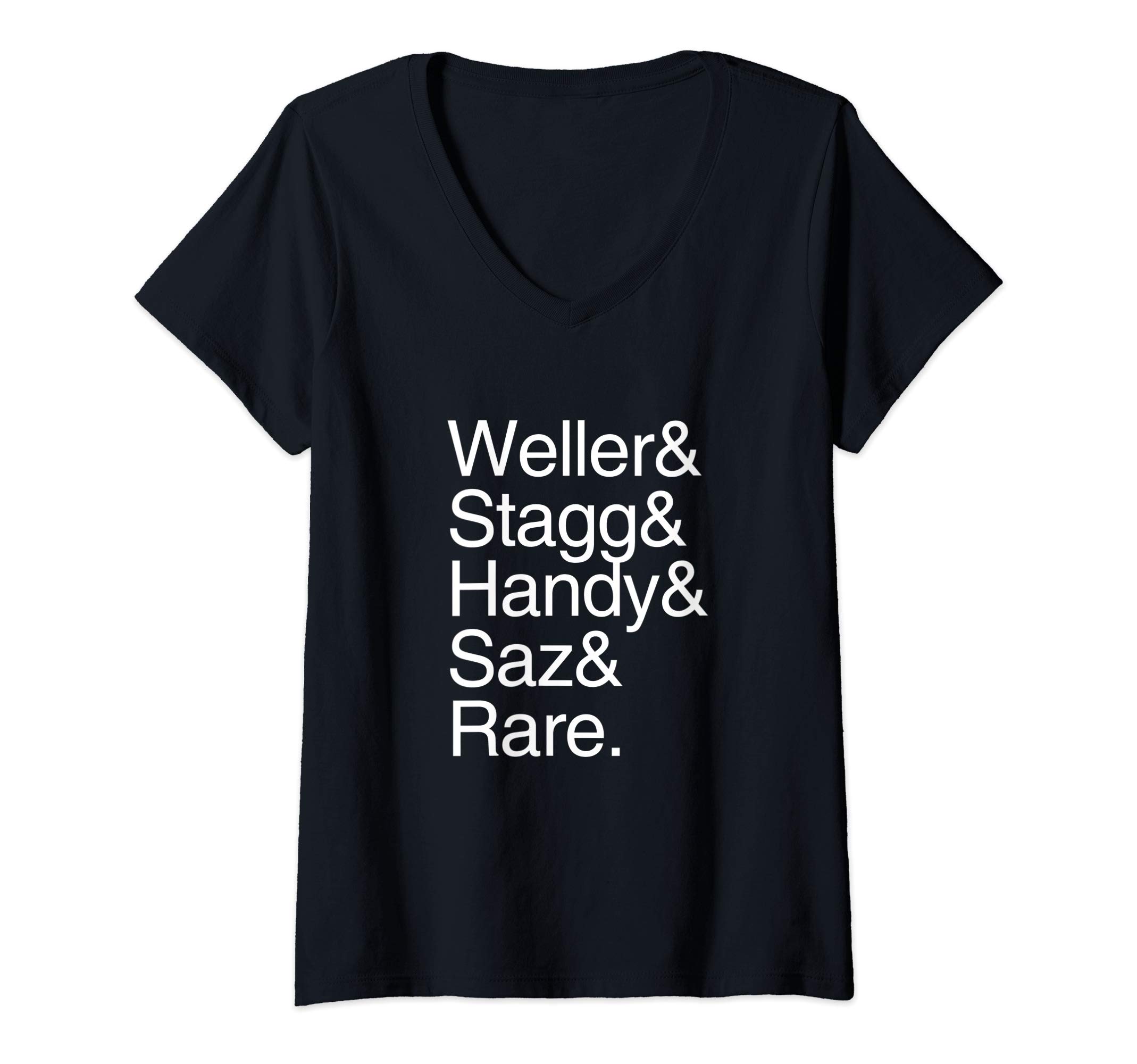 Womens BTAC Name Shirt (Bourbon Whiskey) V-Neck T-Shirt