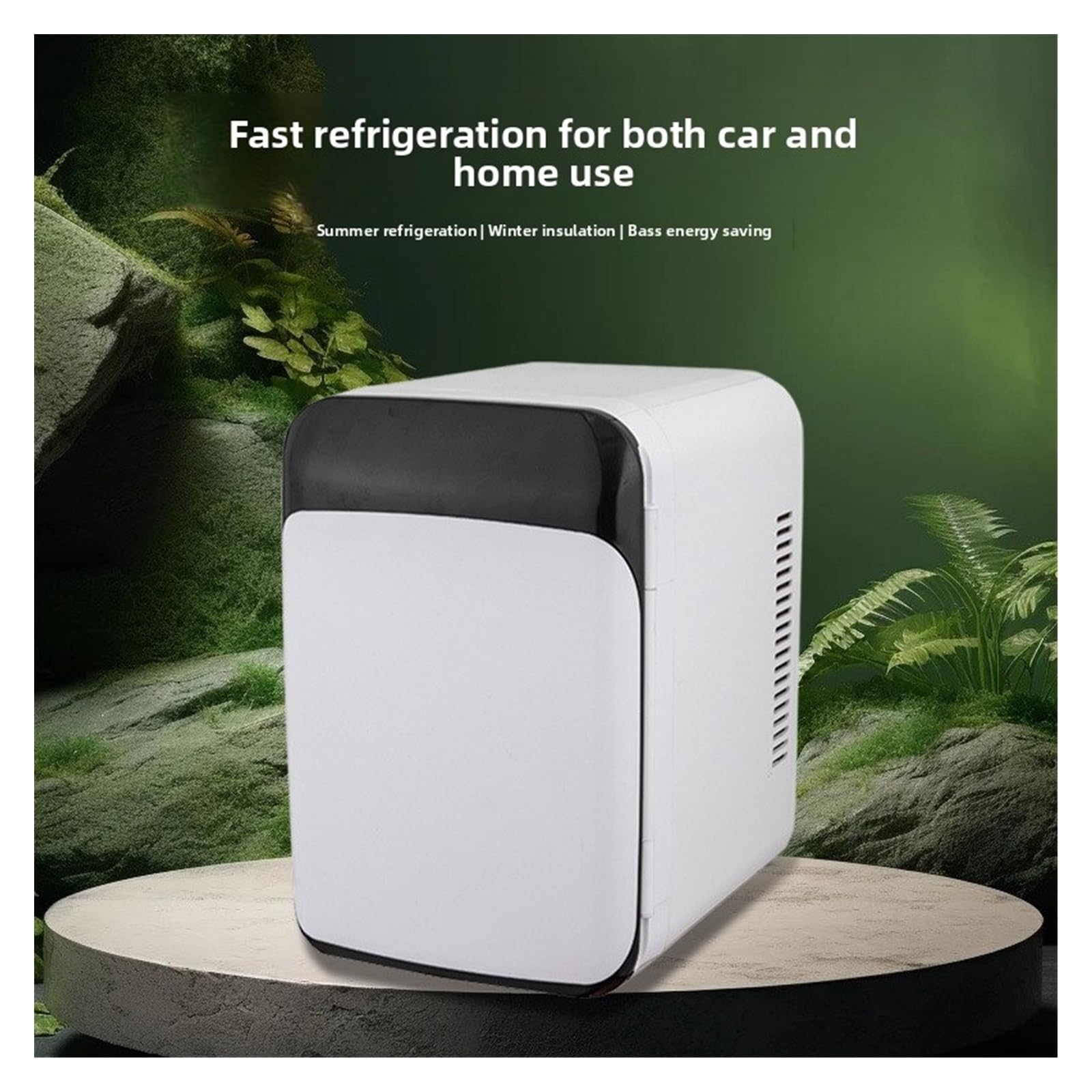 Refrigerador for Coche de 8 l, for Uso General, con calefacción y refrigeración, Especial for cosméticos, 220-240 V, 55-65 W(Car and Home Use)