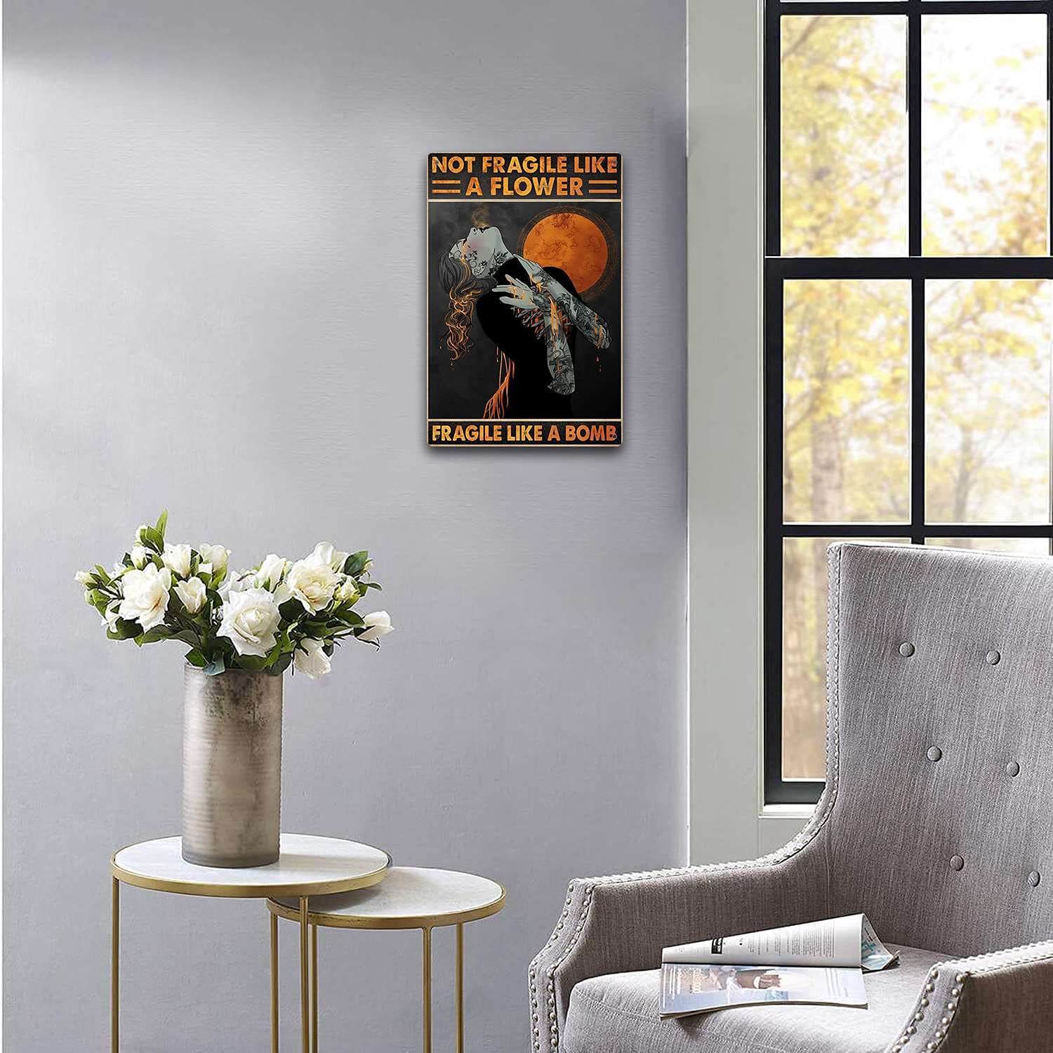 TRITXIY Regalo per Boston Terrier Lovers Every Meal You Make Coffee Shop Wall Art Dog, decorazione per la casa in metallo vintage Targa in latta Made