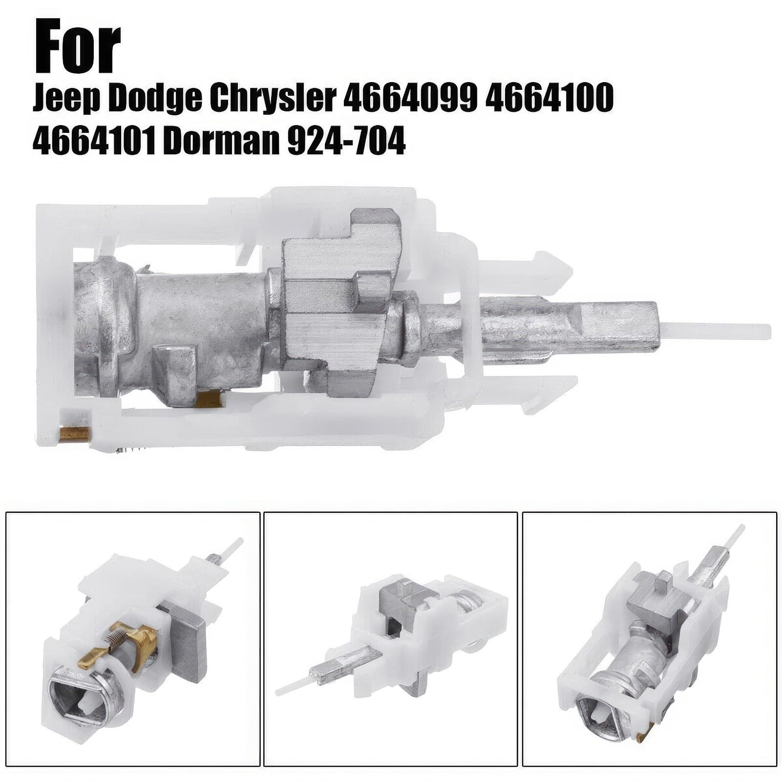 Actionneur Commutateur Allumage - Pour Dodge Neon, Stratus - Références 4664099, 4664100 - Remplacement Clé