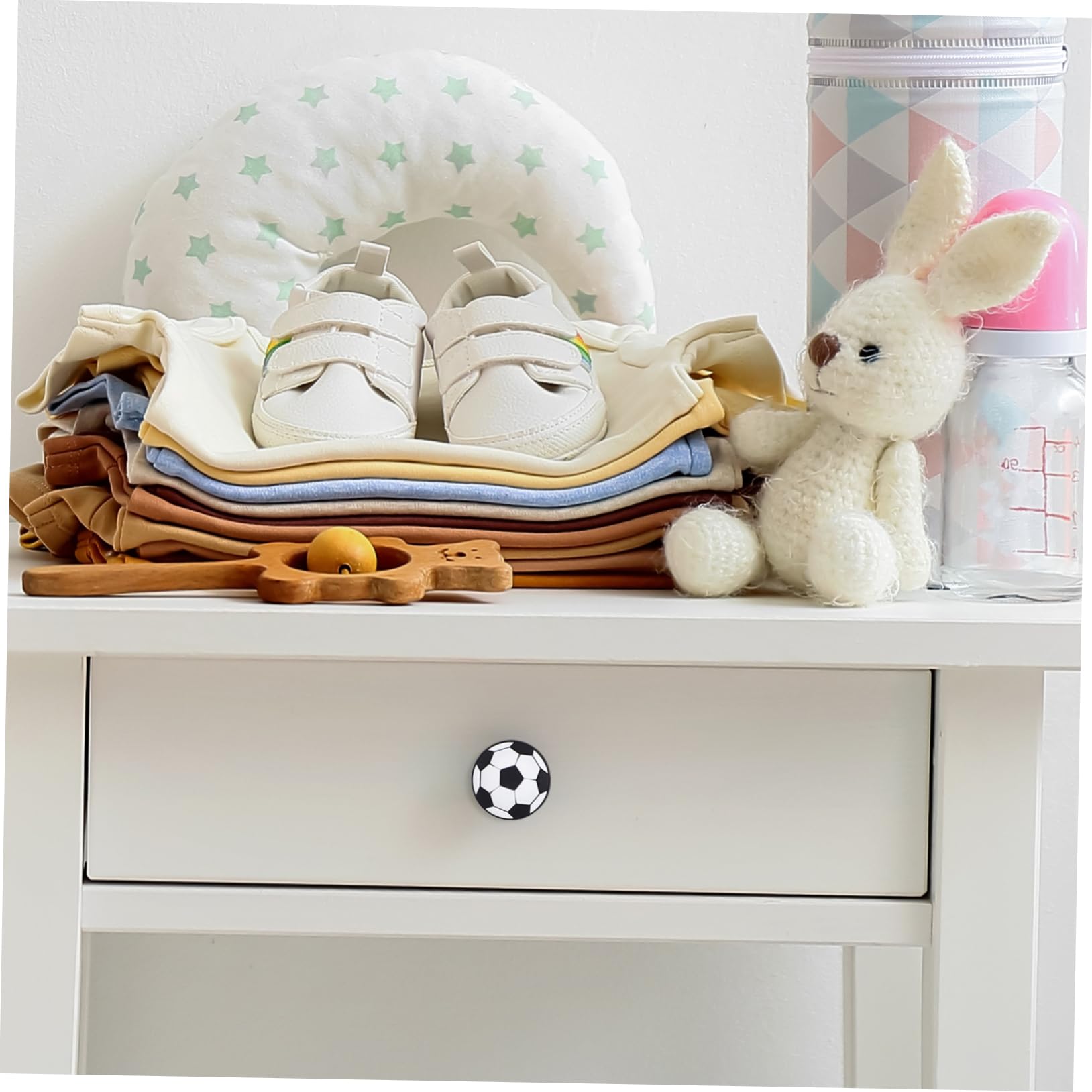 ARTIBETTER Football Handle Knobs for Kids Cabinet Boy Kid Dresser Knobs Durable and Easy to Install