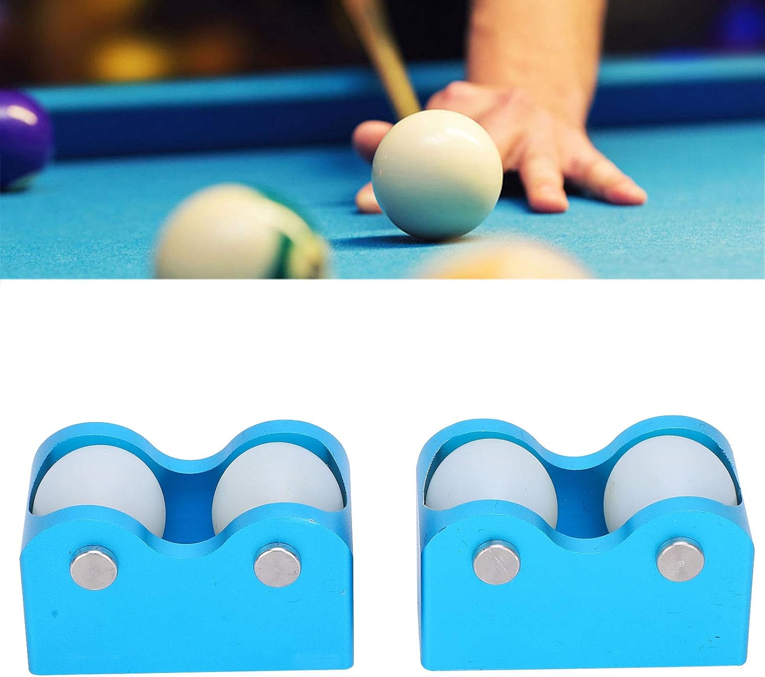 Pool Straightness Checker, 228g Pool Cue Straightness Checker, Safe Plastic + Aluminum Upgraded Lightweight Design Table Tennis Cue for Billiard Cue