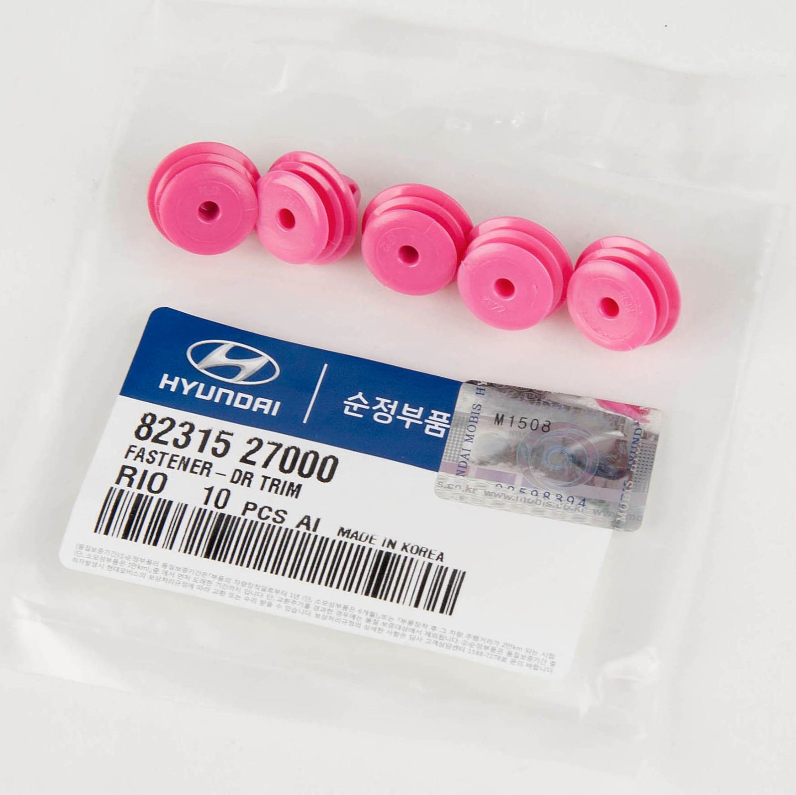 Amazon.com: HYUNDAI (Pack of 5) Genuine OEM Kia Fastener Door Trim  