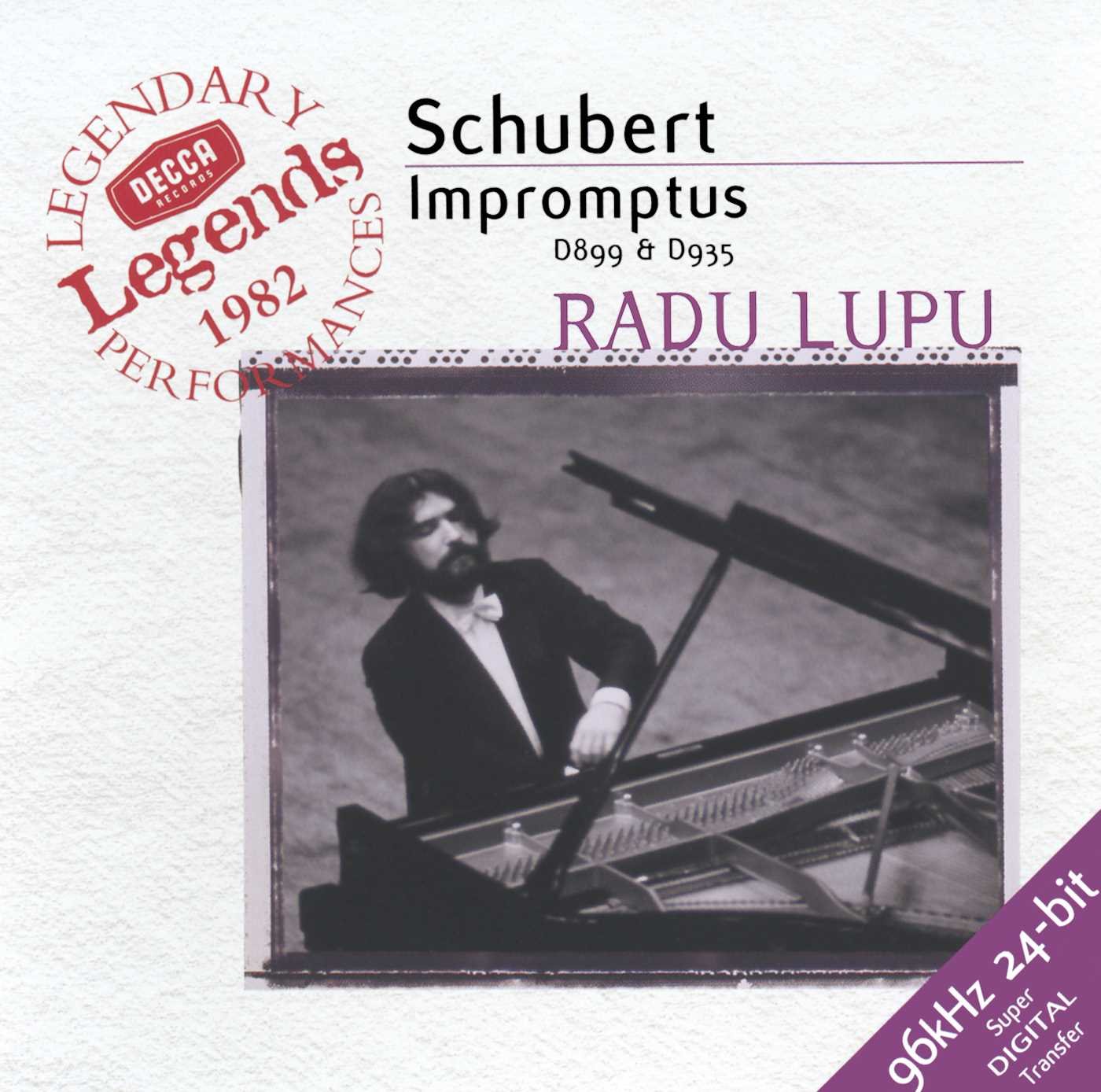 Schubert: Impromptus D899 & D935 [Audio CD] Lupu, Radu and Franz Schubert