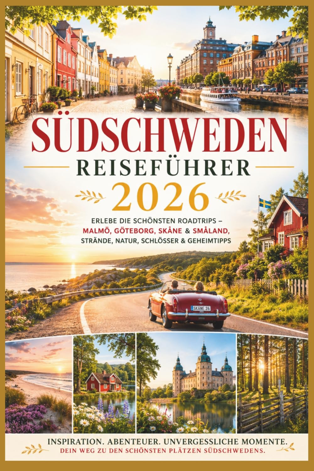Südschweden Reiseführer 2026: Erlebe die schönsten Roadtrips - Malmö, Göteborg, Skåne & Småland, Strände, Natur, Schlösser & Geheimtipps