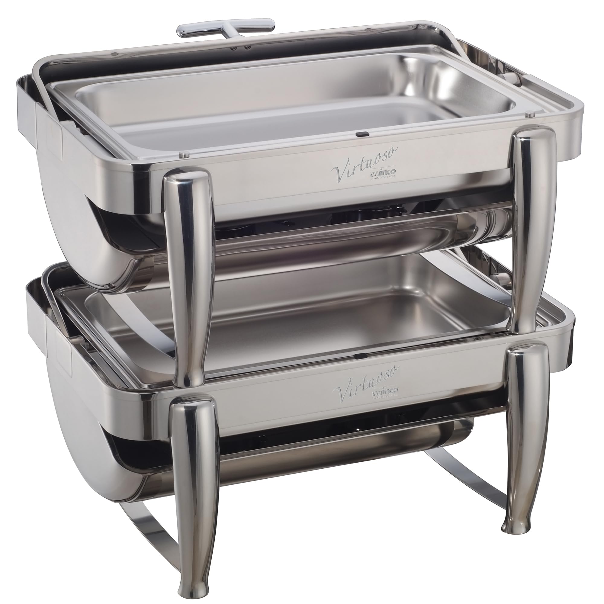 Restofair chafing dish premium, in acciaio inox, dia 49cm, altezza