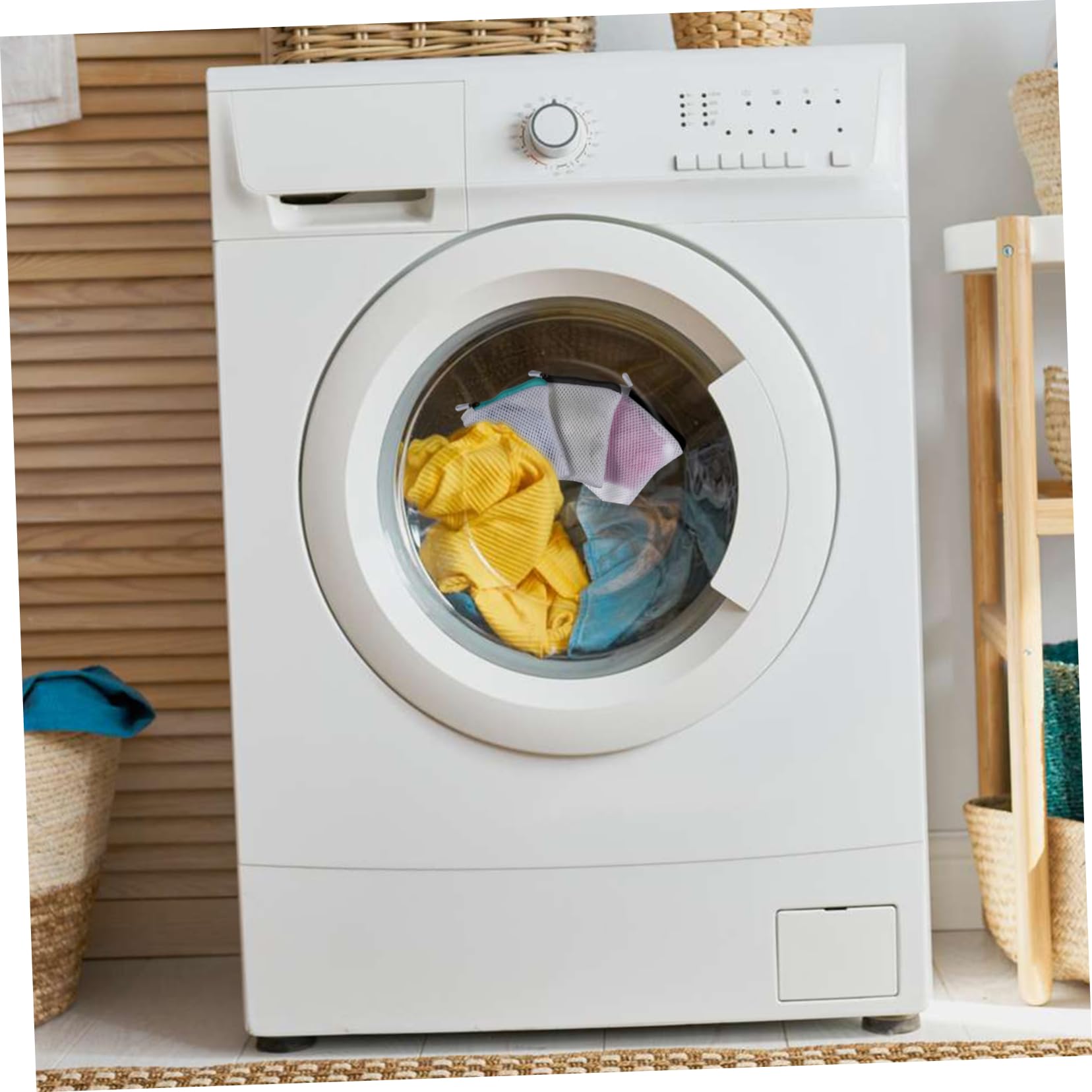 Alipis 24stücke Teiliges Wäschenetz Für Waschmaschine Wiederverwendbare Atmungsaktive Wäschesäcke Aus Stabiler Mischung Für Unterwäsche Socken Aufbewahrung Und Reiseorganisation