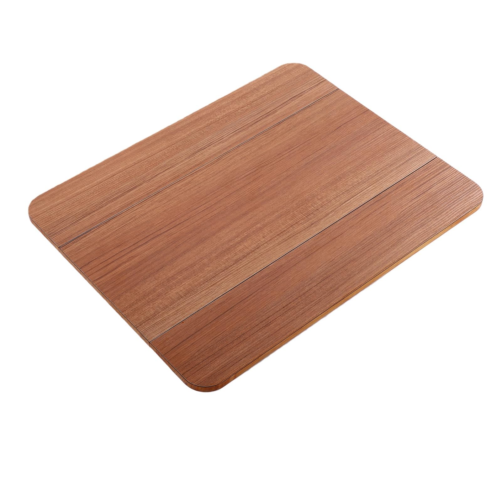 Akozon Tavolo Marino Pieghevole da Tavolo in Legno Massello per, per Barche, 595x480 Mm