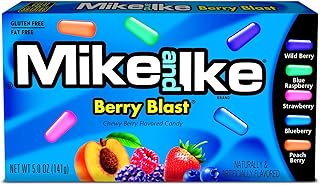 Mike and Ike Berry Blast Chewy Candy, 5 ounce Theater Box (Pack of 12)