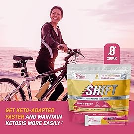Real Ketones BHB Exogenous Ketones Drink Mix Packets | Electrolytes Powder Packets No Sugar, 4 Main Fasting Electrolytes Plus Hydrating Patented Keto BHB - 30 Count Raspberry Lemonade