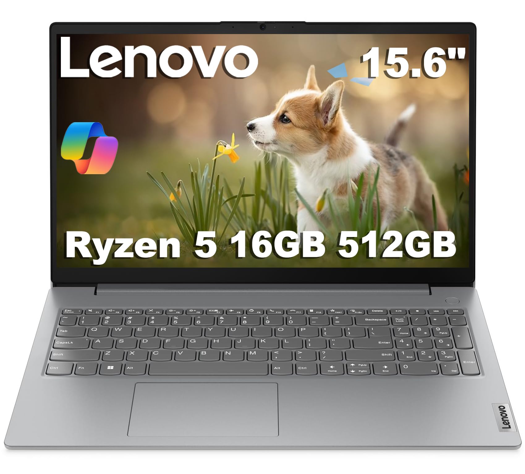 Lenovo Laptop V15 Gen 4 for Business (15.6" FHD Anti-glare, AMD Ryzen 7 7730U (Beat i7-1355U), 16GB RAM, 1TB SSD), Numeric Keypad, Webcam w/Shutter, Ethernet, Win 11 Pro w/AI Copilot, Black