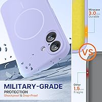 Vista 1514 de Miracase Funda diseñada para iPhone 13 Pro Max con protector de pantalla, [forro de microfibra suave antiarañazos], funda protectora de silicona